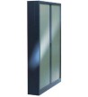 Armario de persiana con puertas verticales